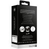 Ouch! Silicone Bâillon avec Pinces Tétons Nipple Gag Noir